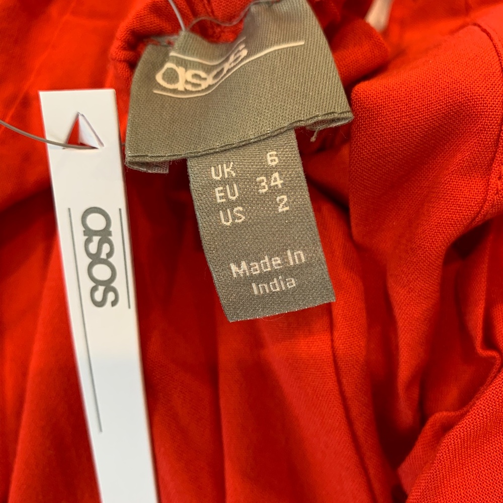 Red Short Romper @ ASOS - Picture 4 of 4